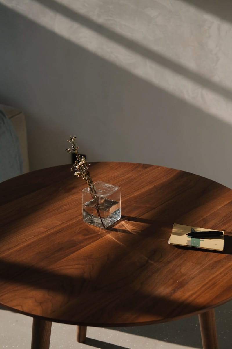 Burma teak table